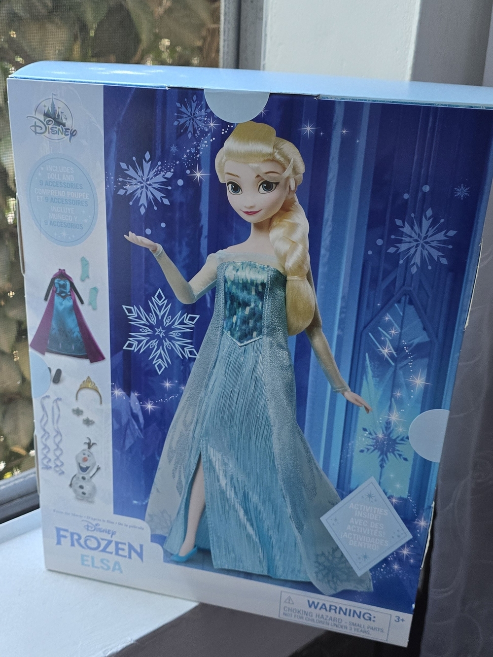 Disney Store Official Elsa Story Doll from Frozen